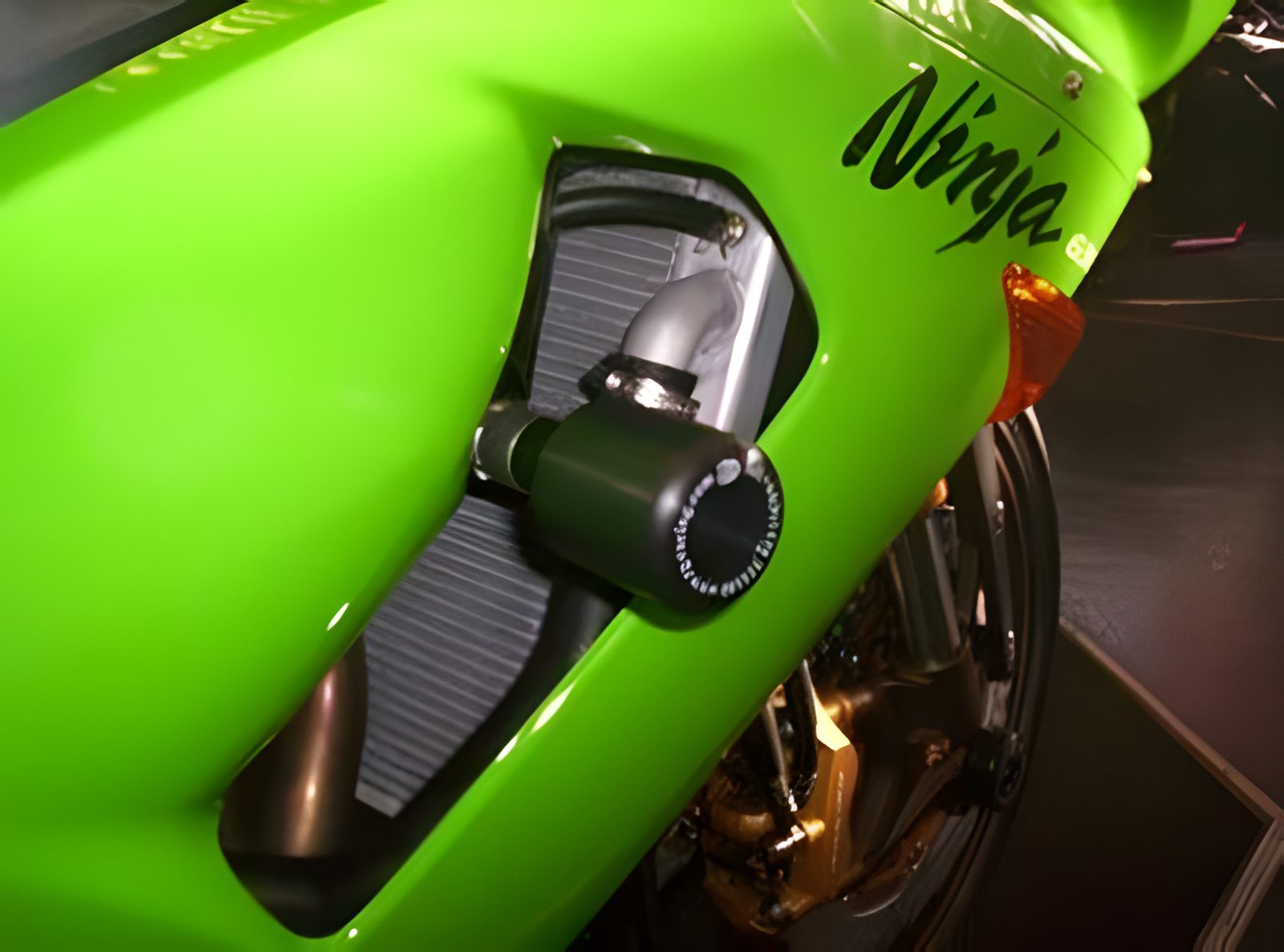 R&G PROTEZIONE TAMPONI CLASSIC PER KAWASAKI ZX6 R 2005 2006 MOD LHS CP0139BL