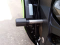 PROTEZIONI TELAIO TAMPONI R&G PER KAWASAKI ZX12-R NO FORI CARENA NERO CP0155BL