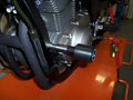 PROTEZIONI TELAIO R&G PER SUZUKI GS 500 UNFAIRED / NAKED NO FORI NERO CP0157BL
