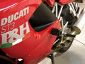 PROTEZIONI TELAIO TAMPONI CLASSIC R&G PER DUCATI ST3 FORI CARENA NERO CP0170BL