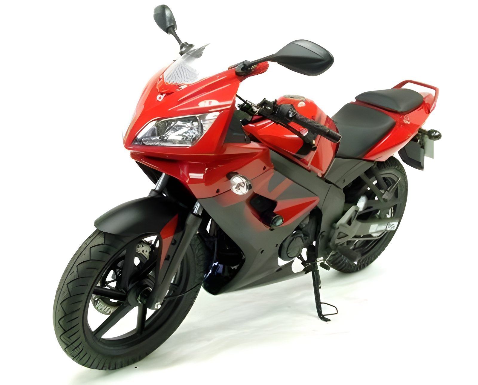 PROTEZIONI TELAIO TAMPONI R&G PER KYMCO KR 125 SPORT FORI CARENA NERO CP0243BL