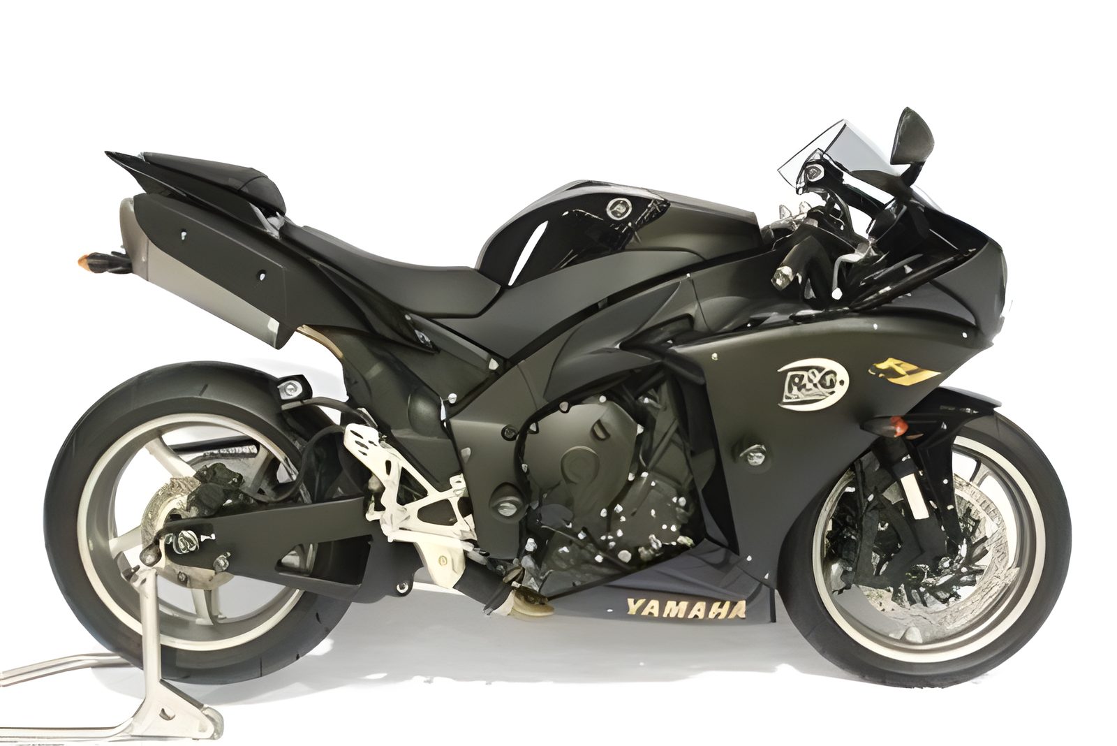 R&G PROTEZIONE TAMPONI AERO PER YAMAHA YZF R1 2009 > 2012 28MM FORI CP0244BL