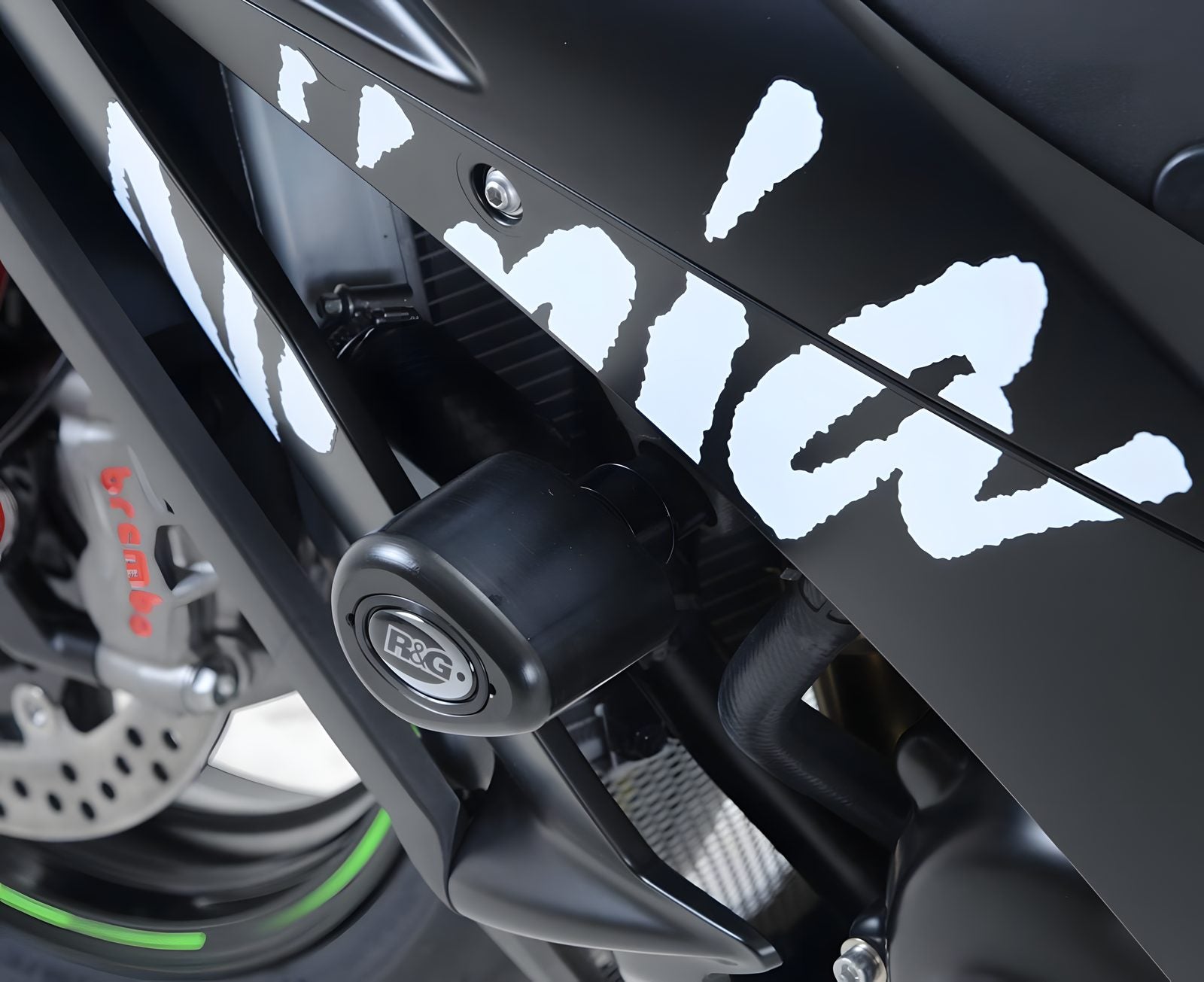 R&G PROTEZIONE TAMPONI AERO PER KAWASAKI ZX10 R 2011 > 2023 NO MOD CP0277BL