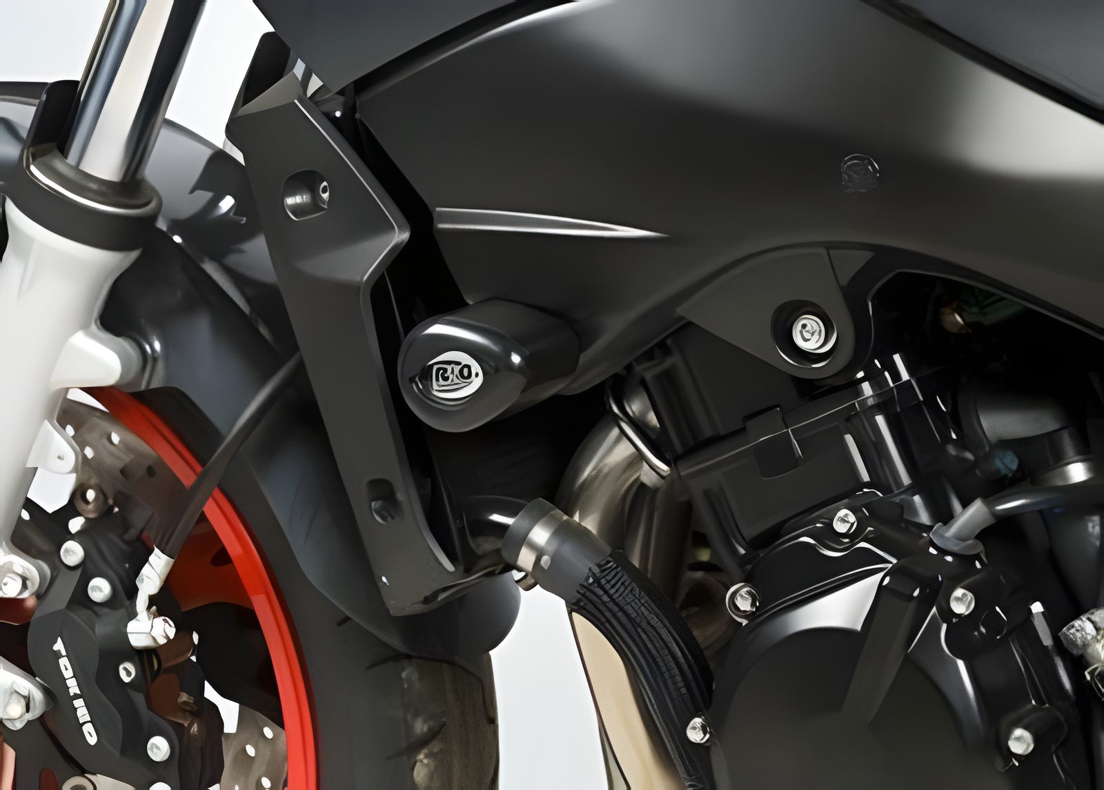 R&G PROTEZIONE TAMPONI ANTICADUTA AERO STYLE PER SUZUKI GSR 600 2006 > 2012