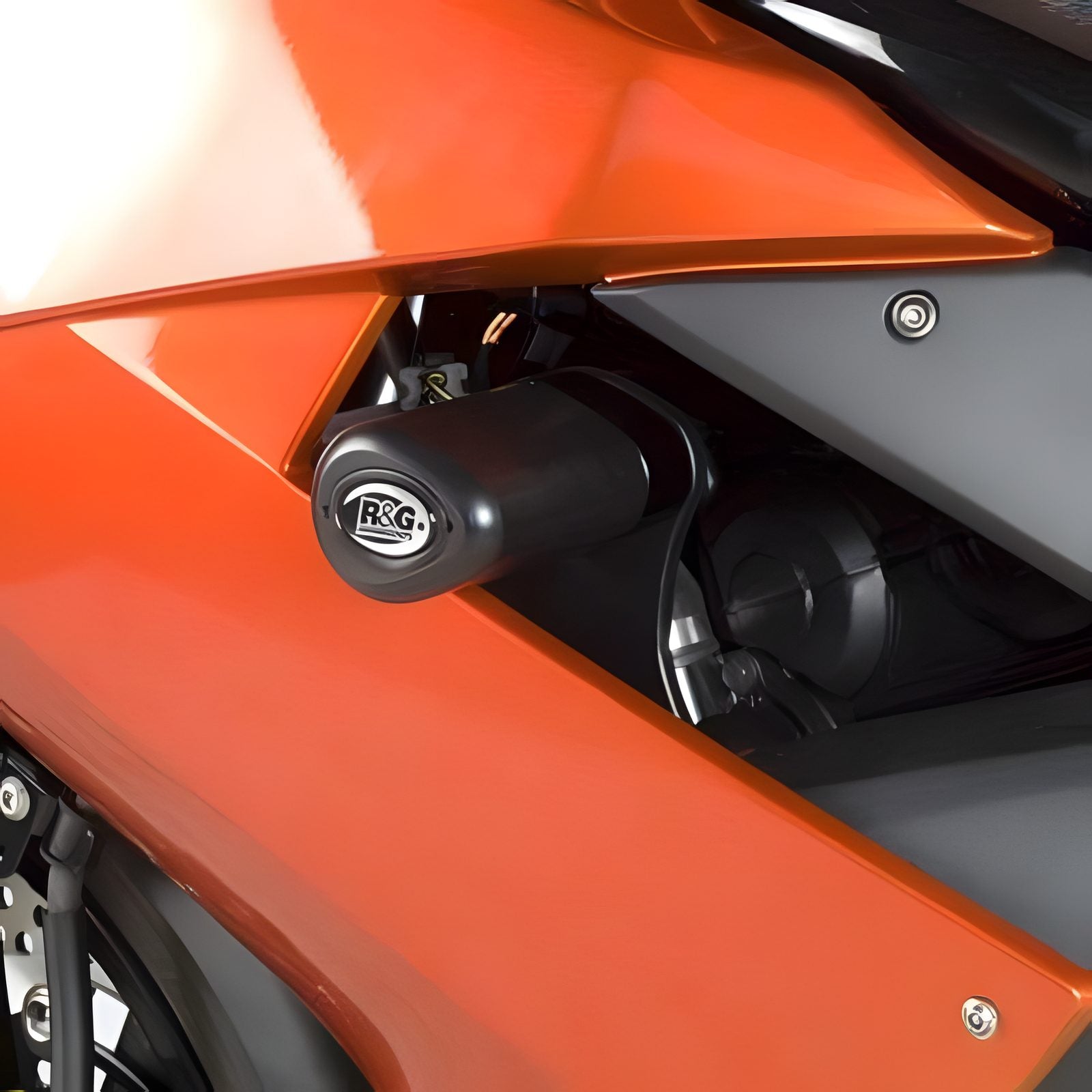 R&G PROTEZIONE TAMPONI ANTICADUTA AERO STYLE PER KAWASAKI ER-6 2009 > 2015