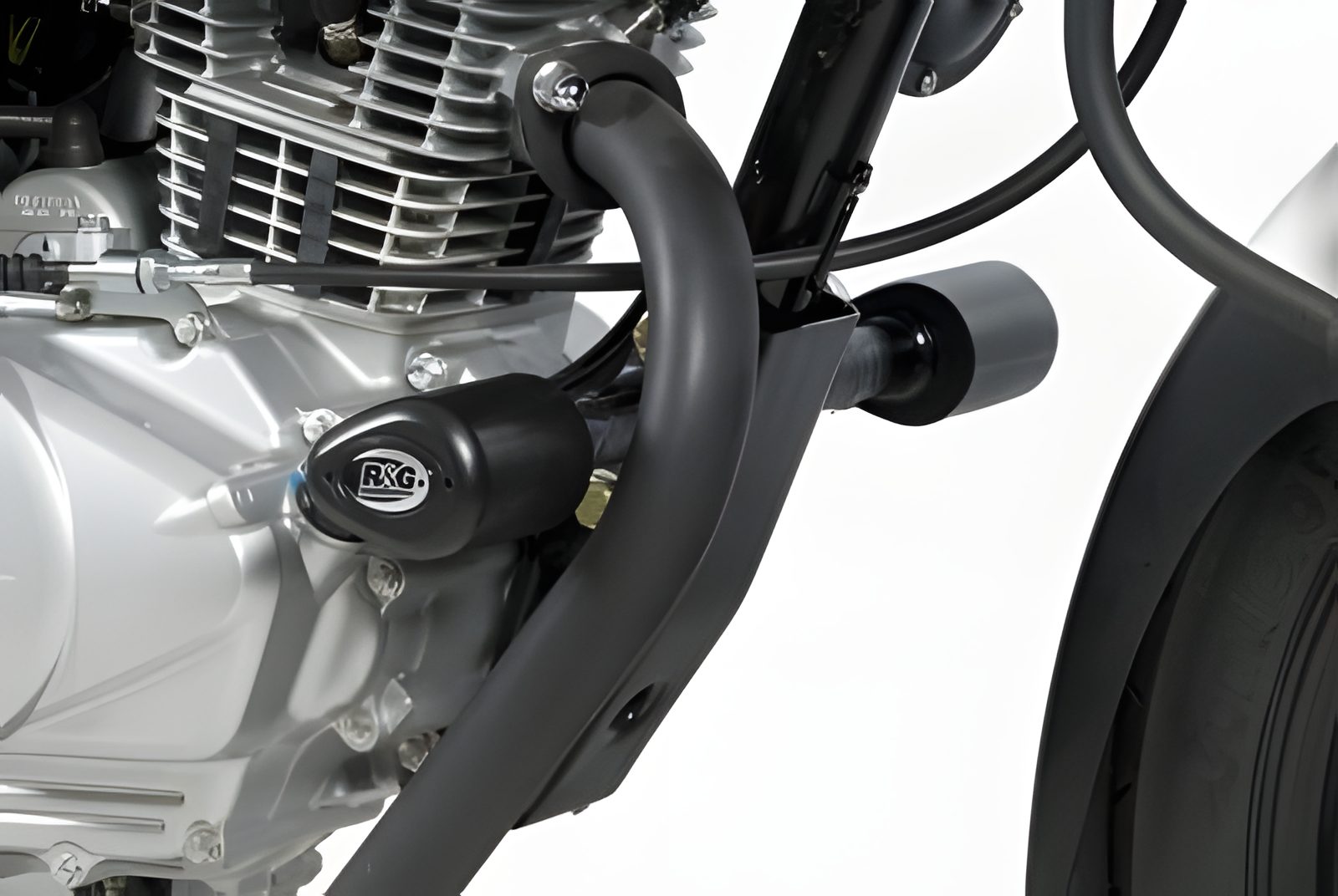 R&G PROTEZIONE TAMPONI AERO PER HONDA CBF 125 2009 > 2016 NO MOD TELAIO CP0318BL