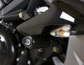 R&G PROTEZIONE TAMPONI AERO PER TRIUMPH STREET TRIPLE 675 RX 2015 2016 CP0330BL