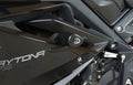 R&G PROTEZIONE TAMPONI AERO PER TRIUMPH DAYTONA 675 2013 > 2016 NO MOD CP0332BL