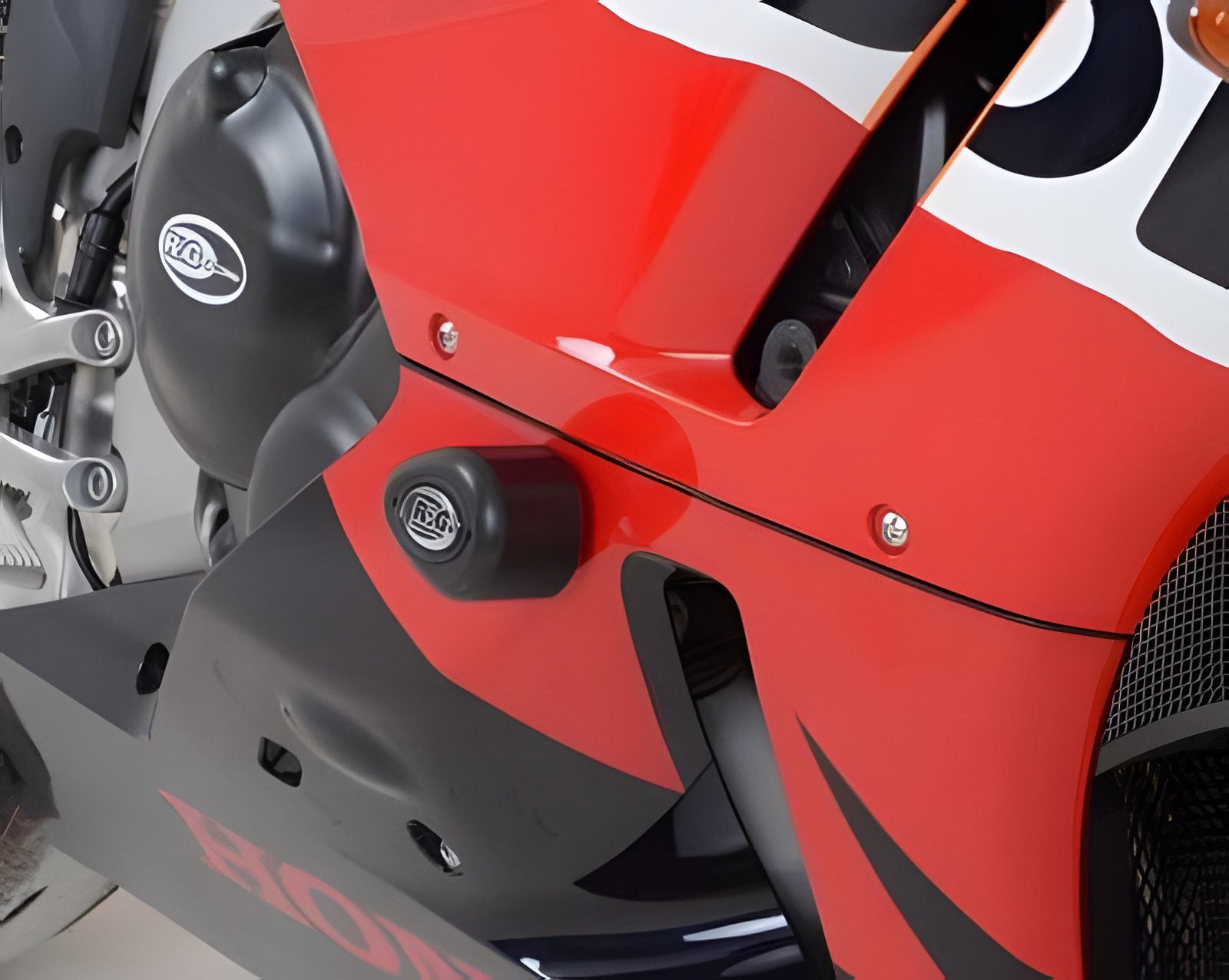 R&G PROTEZIONE TAMPONI AERO PER HONDA CBR 600 RR 2013 > 2016 28MM FORI CP0341BL
