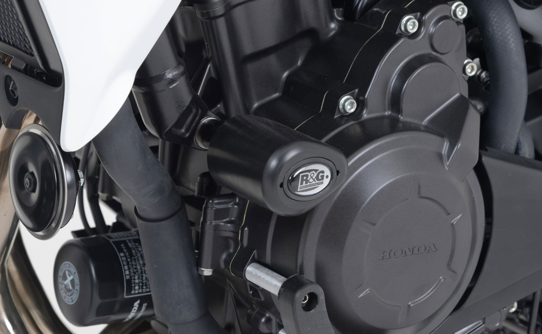 R&G PROTEZIONE TAMPONI ANTICADUTA AERO STYLE PER HONDA CB 500 F 2013 > 2023