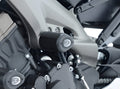 R&G PROTEZIONE TAMPONI ANTICADUTA AERO PER YAMAHA MT-09 STREET RALLY 2015 2016