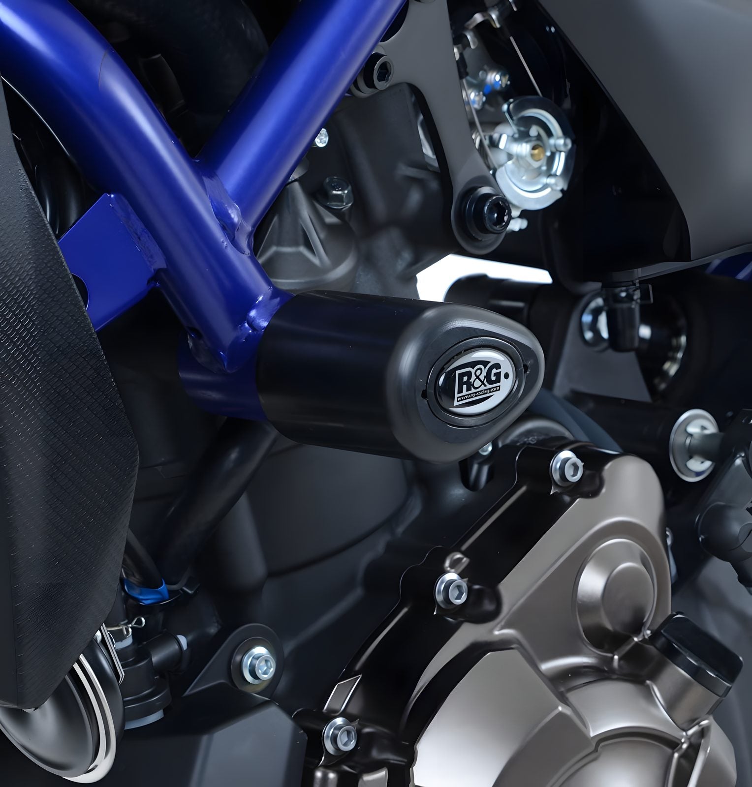 PROTEZIONE TAMPONI ANTICADUTA R&G AERO STYLE PER YAMAHA MT-07 FZ-07 2016 > 2020