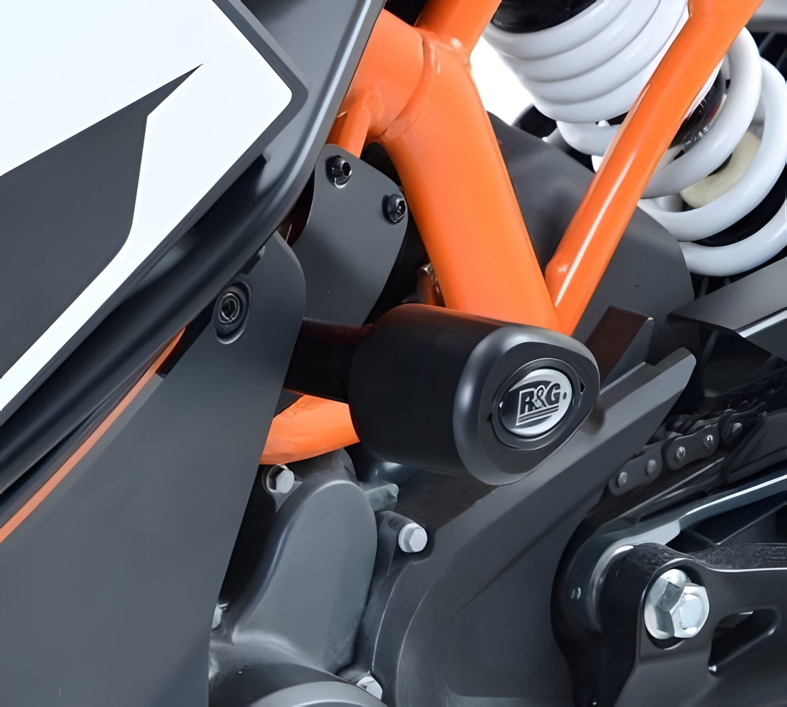 R&G PROTEZIONE TAMPONI CLASSIC STYLE PER KTM RC 390 2014 > 2021 NO MOD CP0377BL