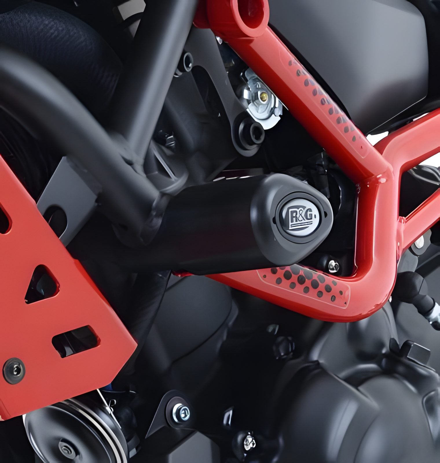 R&G PROTEZIONE TAMPONI ANTICADUTA AERO PER YAMAHA MT-07 MOTO CAGE 2015 > 2018