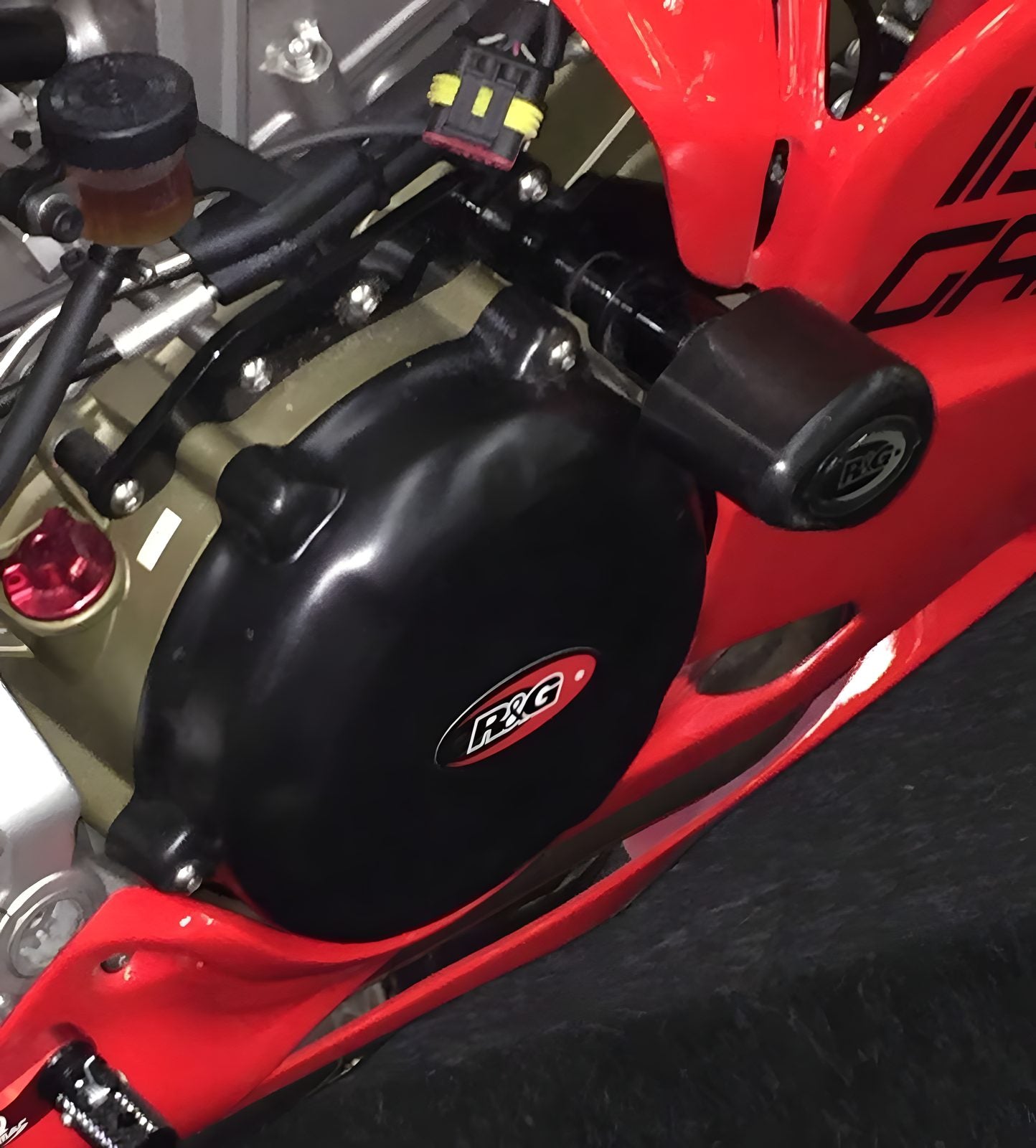 R&G PROTEZIONE TAMPONI AERO PER DUCATI 959 PANIGALE 2016 > 2019 NO MOD CP0389BL