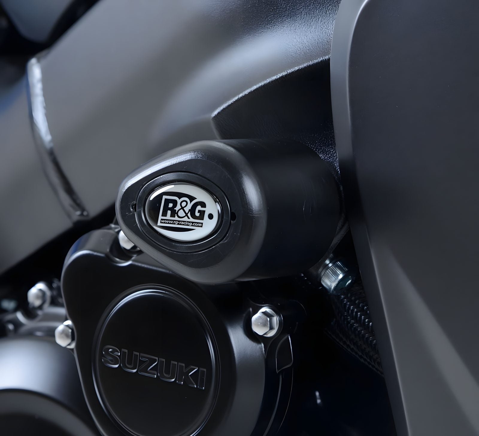 R&G PROTEZIONE TAMPONI AERO PER SUZUKI GSX-S 1000 FA 2015 > 2020 NO MOD CP0395BL