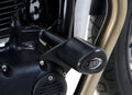 R&G PROTEZIONE TAMPONI ANTICADUTA AERO PER TRIUMPH THRUXTON 1200 R 2016 > 2018