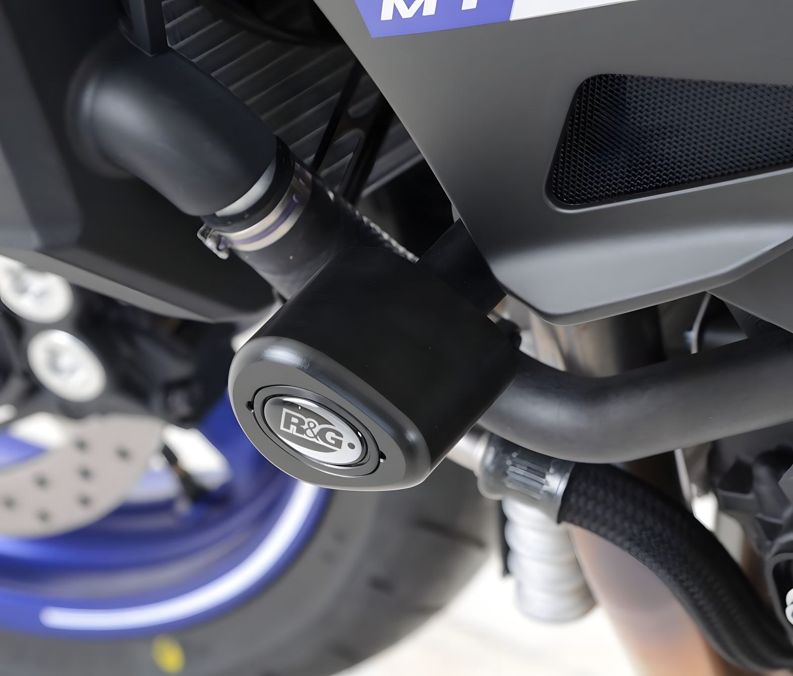 R&G PROTEZIONE TAMPONI AERO PER YAMAHA MT-10 SP 2017 > 2023 NO MOD CP0410BL