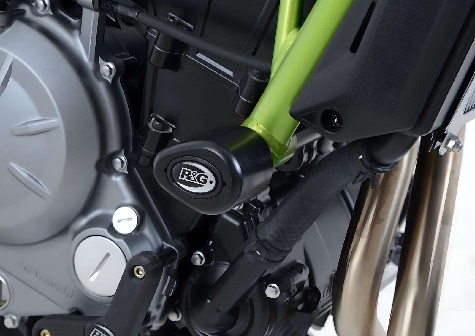 PROTEZIONE TAMPONI R&G AERO STYLE PER KAWASAKI NINJA 650 2017 > 2023 NO MOD