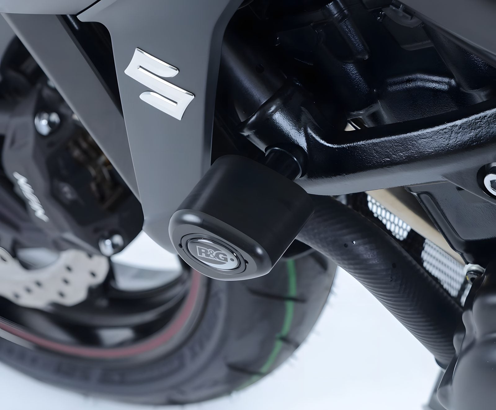 R&G PROTEZIONE TAMPONI ANTICADUTA AERO STYLE PER SUZUKI GSX-S 750 2017 > 2023