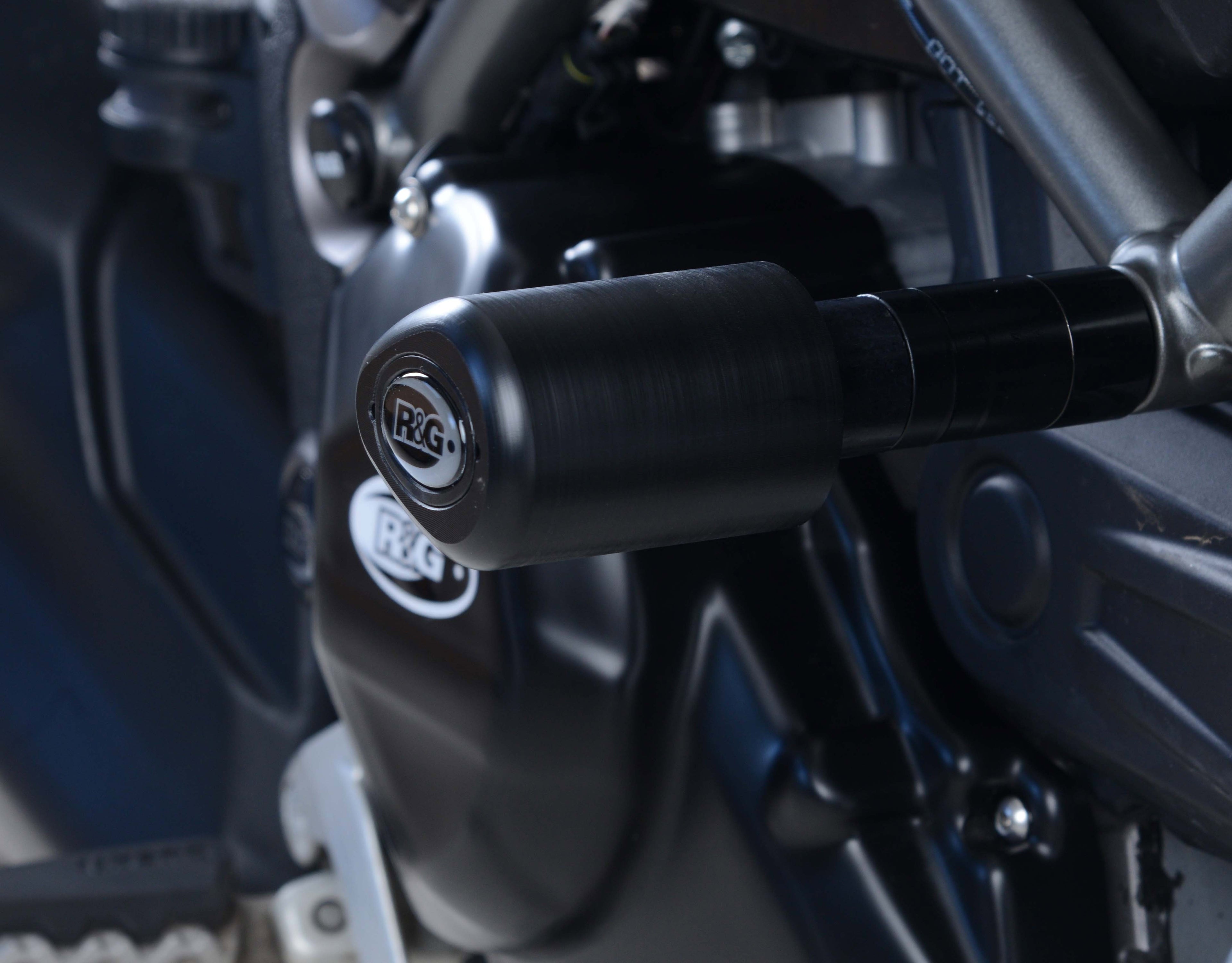 R&G PROTEZIONE TAMPONI AERO PER DUCATI MULTISTRADA 1260 PIKES PEAK 2018 CP0443BL