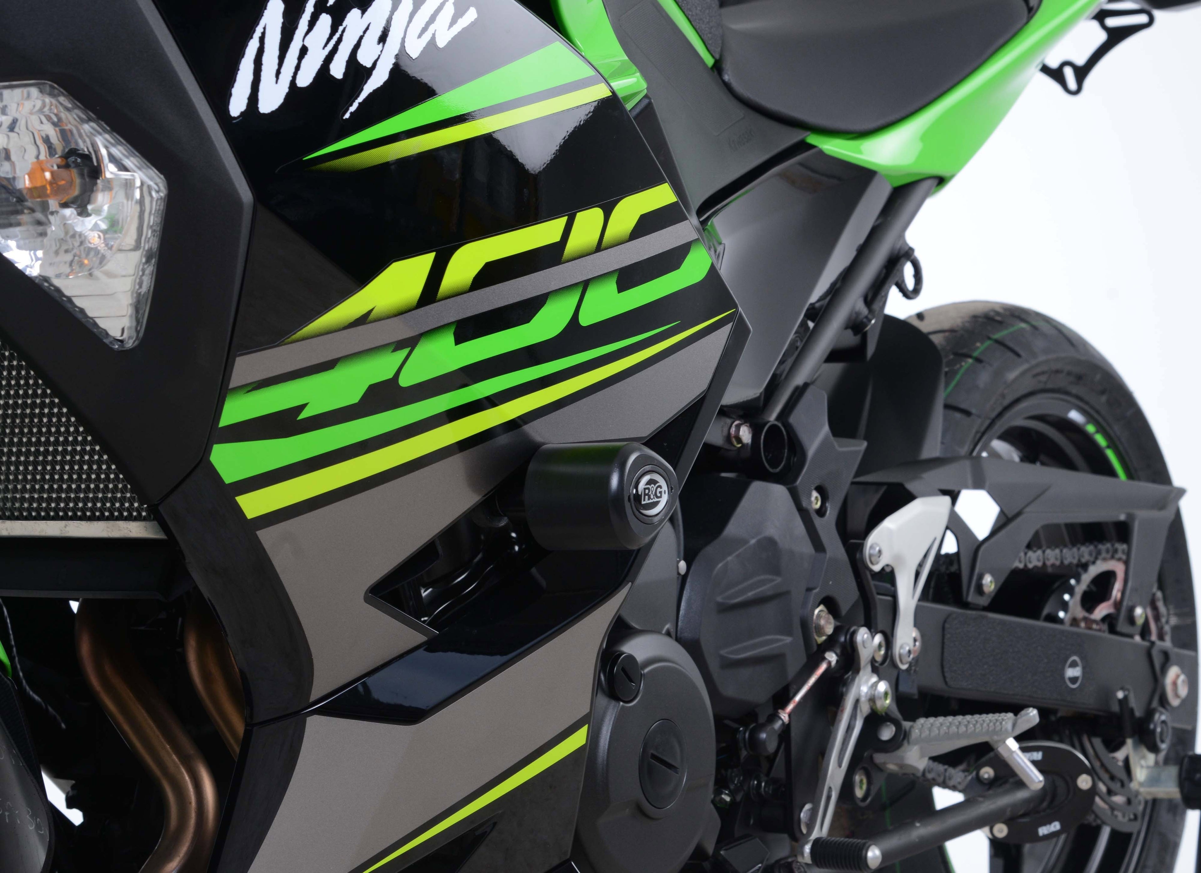R&G PROTEZIONE TAMPONI CLASSIC STYLE PER KAWASAKI Z 400 2019 NO MOD CP0444BL