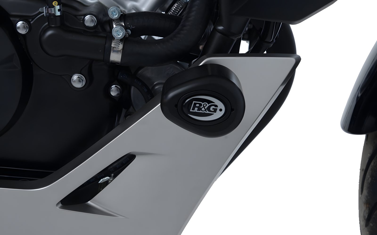 R&G PROTEZIONE TAMPONI ANTICADUTA AERO STYLE COMPATIBILE PER HONDA CB 125 R 2018