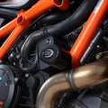 TAMPONI TELAIO R&G PER KTM SUPER DUKE R 2020 > 2024 NO FORI CARENA NERO CP0486BL