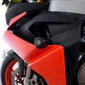 PROTEZIONI TELAIO R&G PER APRILIA RS 660 2021 > 2024 FORI CARENA NERO CP0511BL