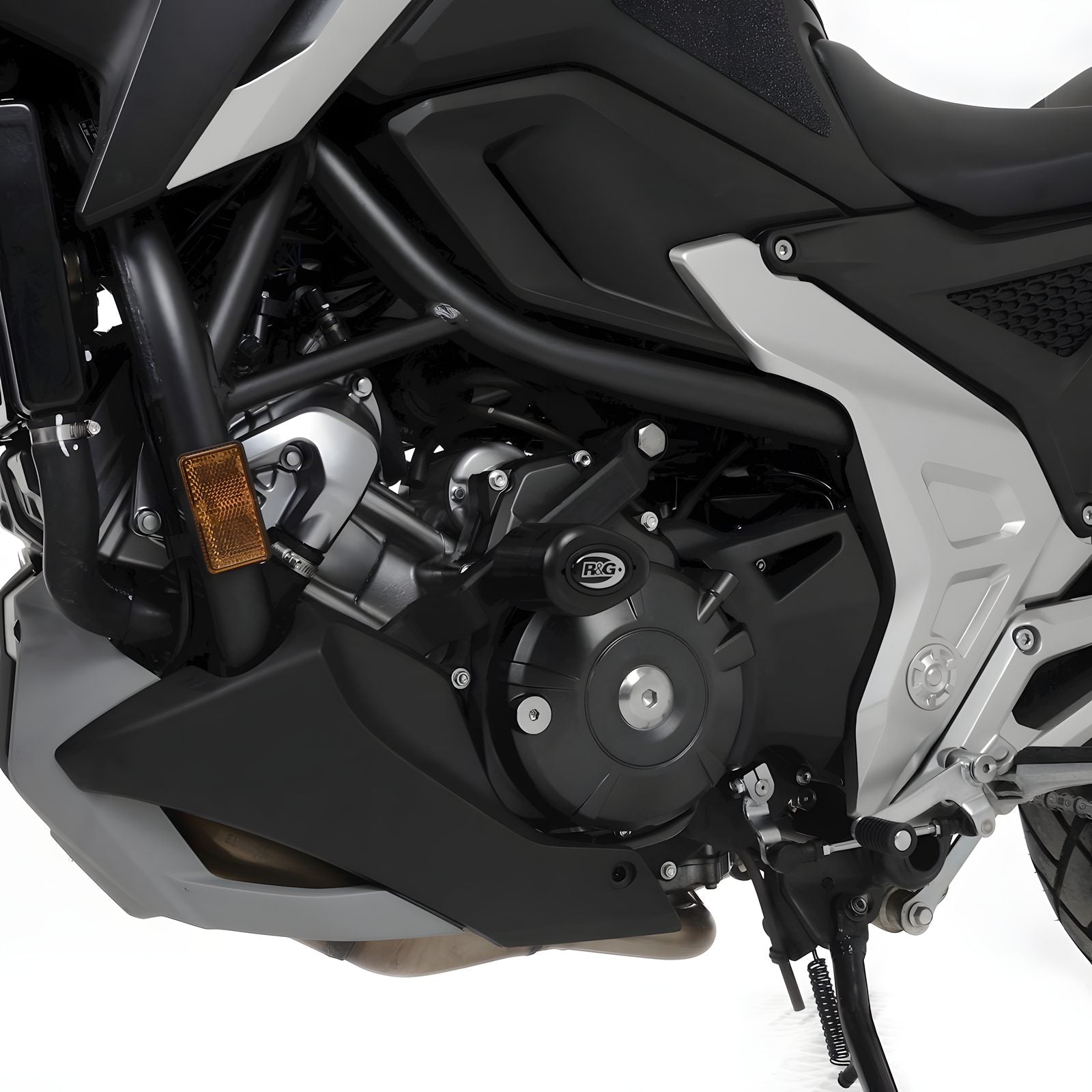 PROTEZIONI TELAIO R&G PER HONDA NC 750X 2021 > 2023 NO FORI CARENA NERO CP0525BL