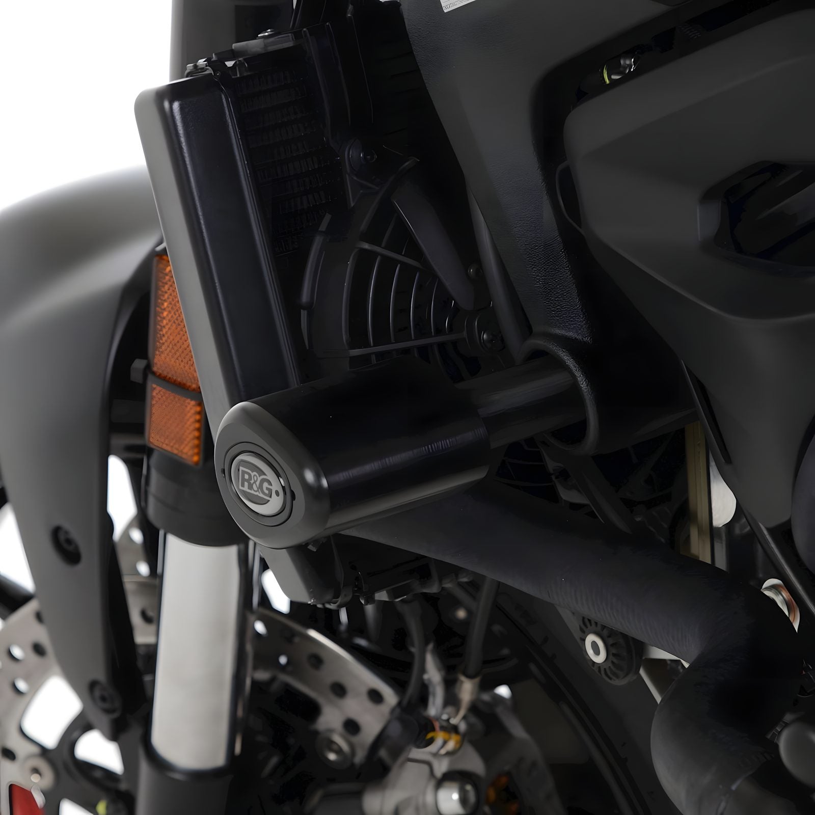 PROTEZIONI TELAIO R&G PER DUCATI 950 MONSTER + 2021 NO FORI CARENA NERO CP0526BL