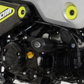TAMPONI TELAIO R&G PER HONDA MSX 125 / GROM 2021 > 2024 NO FORI CARENA CP0530BL