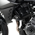 PROTEZIONI TELAIO TAMPONI R&G PER SUZUKI GSX-8S 2023 2024 NO FORI NERO CP0557BL