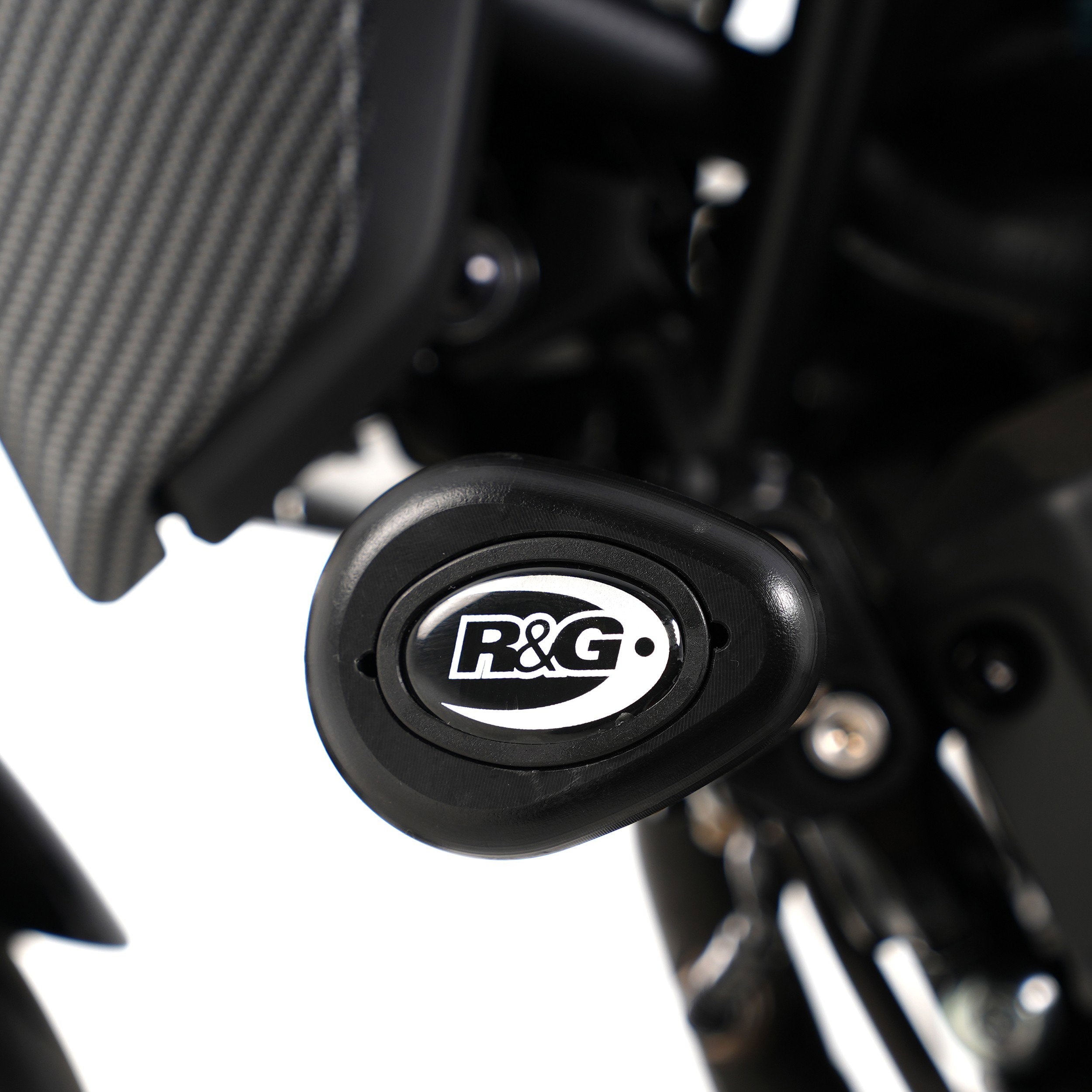 PROTEZIONI TELAIO R&G PER CFMOTO 300 NK 2019 > 2024 NO FORI CARENA NERO CP0566BL
