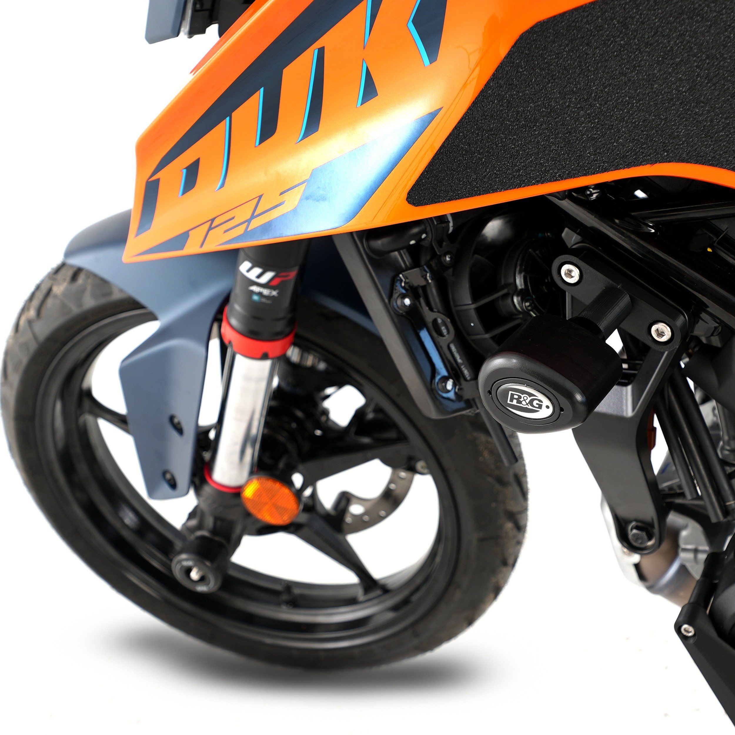 PROTEZIONI TELAIO TAMPONI R&G PER HUSQVARNA VITPILEN 401 2024 CP0571BL