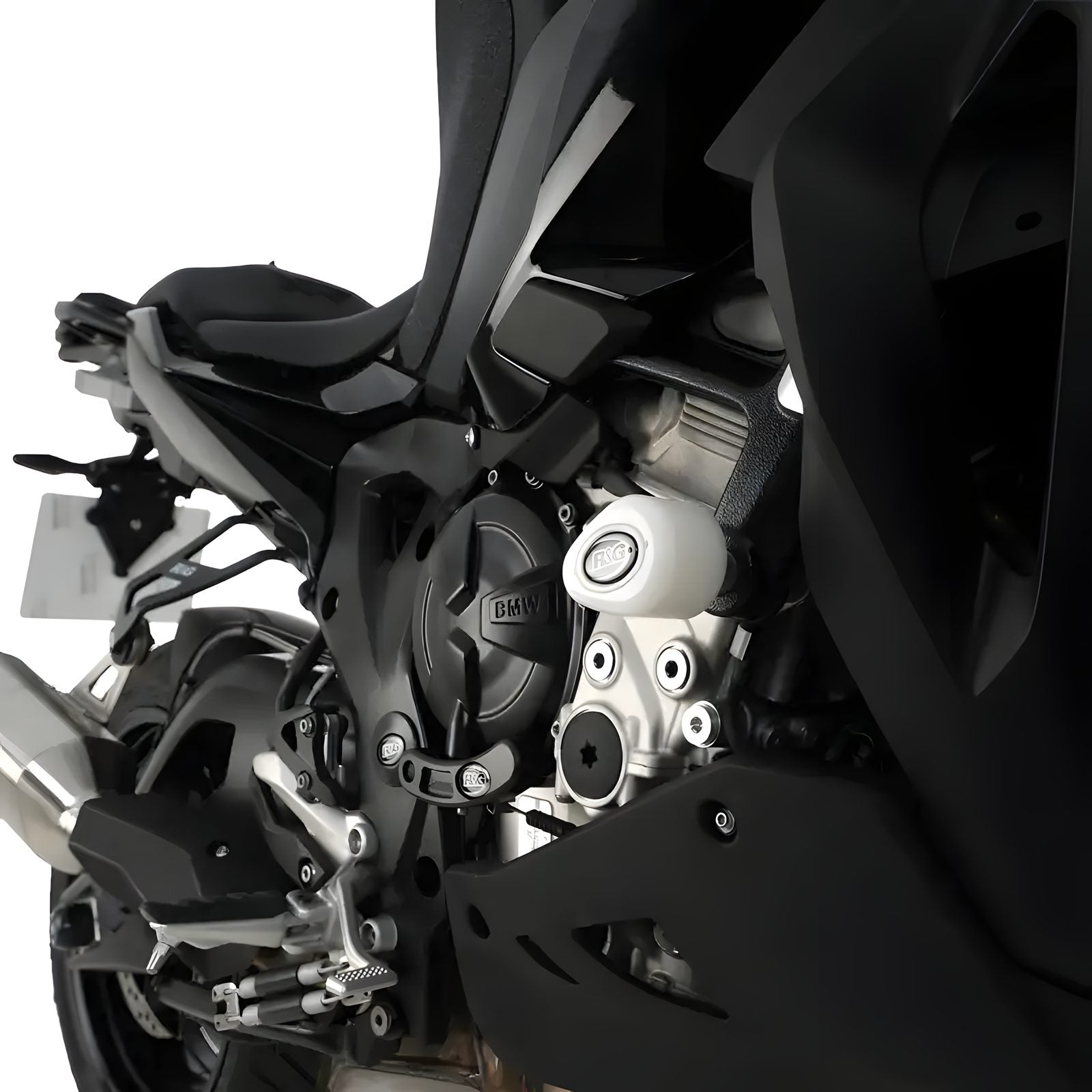 PROTEZIONI TELAIO TAMPONI AERO COPPIA R&G PER BMW M 1000 XR 2024 > 2025 NERO