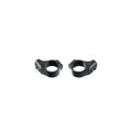 SEMIMANUBRI RACING IN ALLUMINIO CNC Ø50 OFFSET 25 INCLINAZIONE 7° LIGHTECH COMPATIBILE PER APRILIA RSV4 2009 > 2019 COPPIA 260 MM NERO CLP500025NER