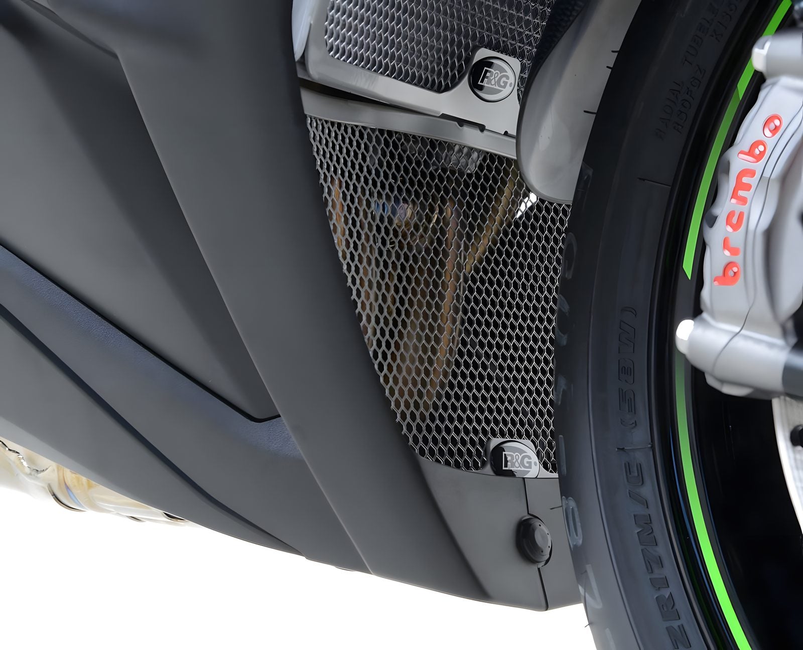 PROTEZIONE COLLETTORI SCARICO R&G PER KAWASAKI ZX-10R 2011 > 2020 NERO DG0003BK
