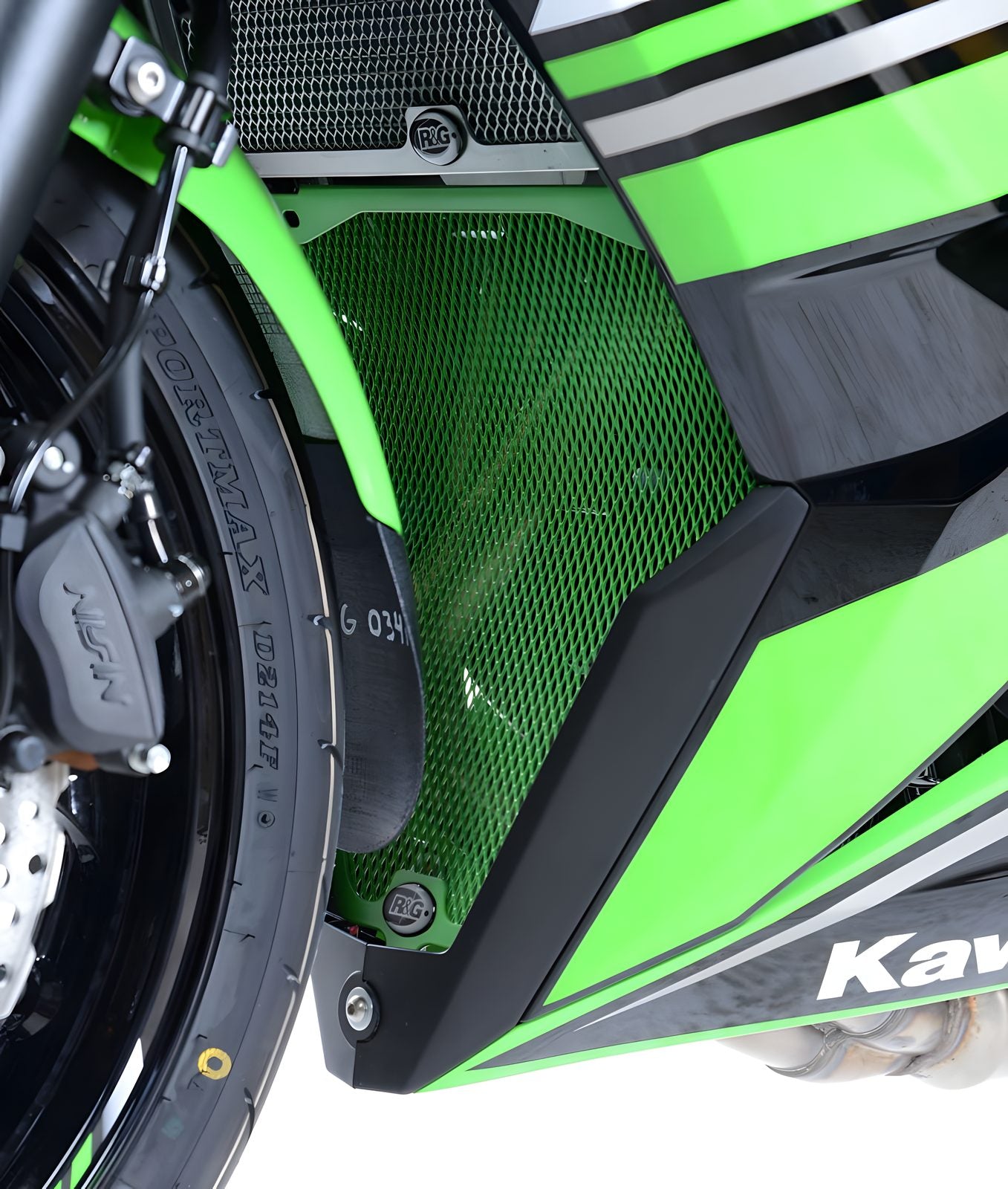 PROTEZIONE COLLETTORI SCARICO R&G PER KAWASAKI Z 650 2017 > 2024 NERO DG0023BK