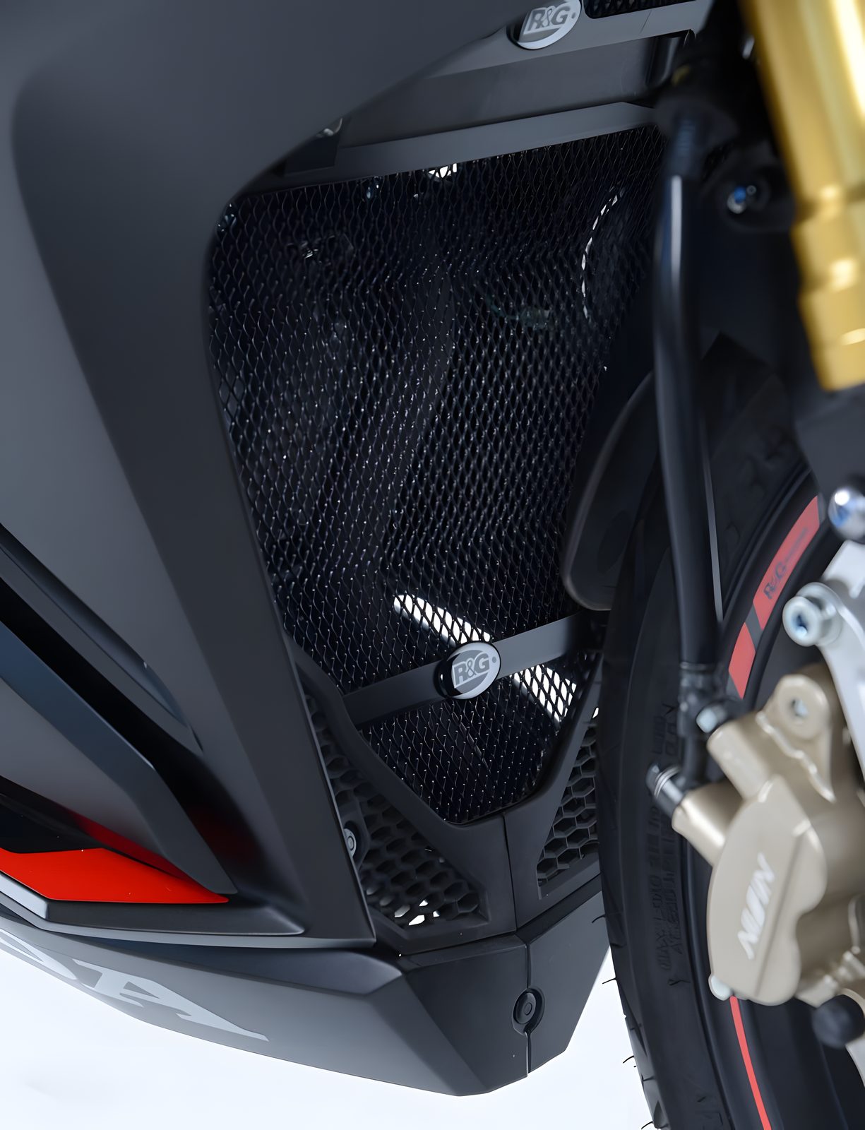 PROTEZIONE COLLETTORI SCARICO R&G PER HONDA CBR 250 RR 2017 > 2020 ROSSO