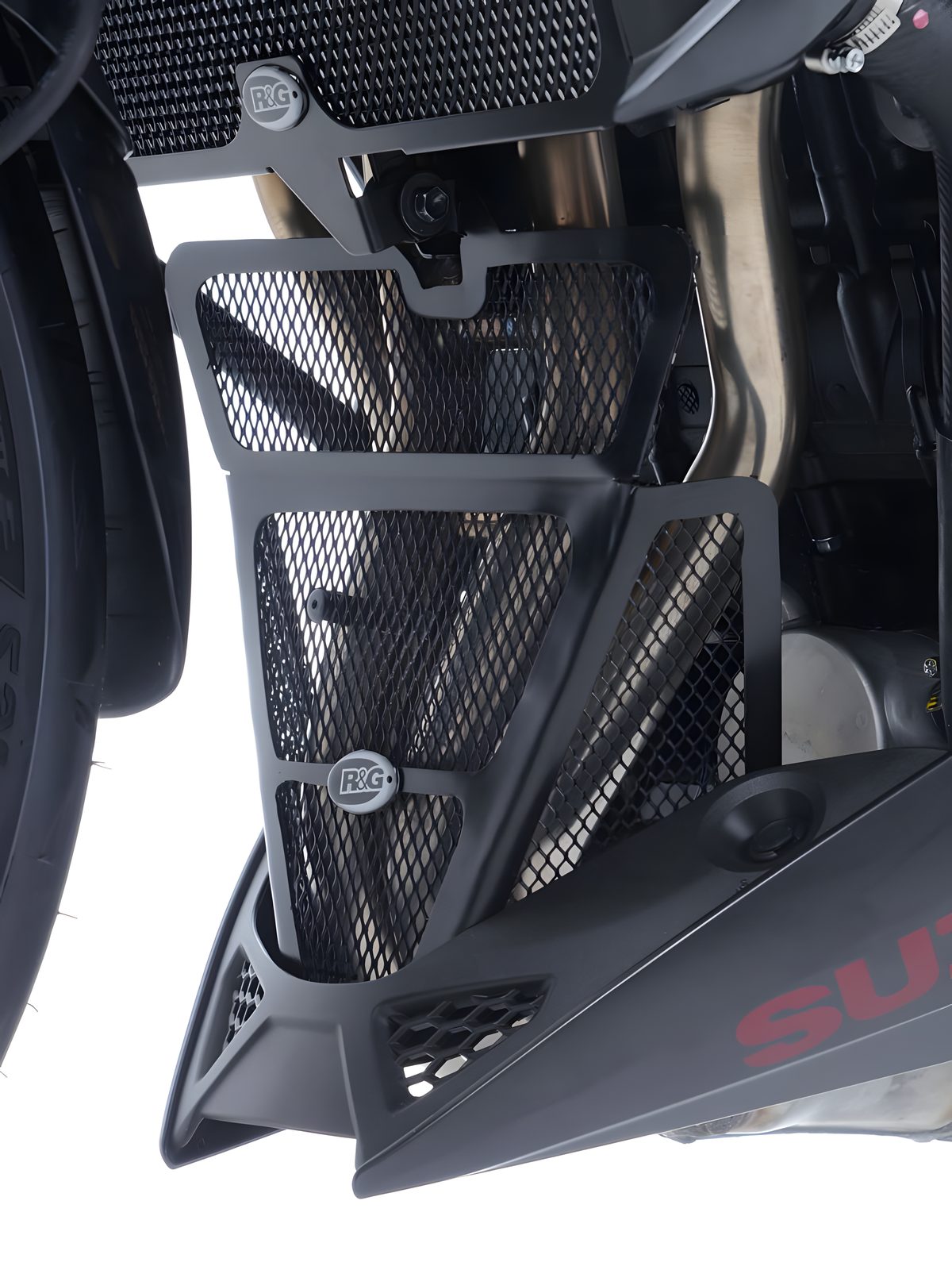 PROTEZIONE COLLETTORI SCARICO R&G PER SUZUKI GSX-S 750 2017 > 2021 NERO DG0025BK
