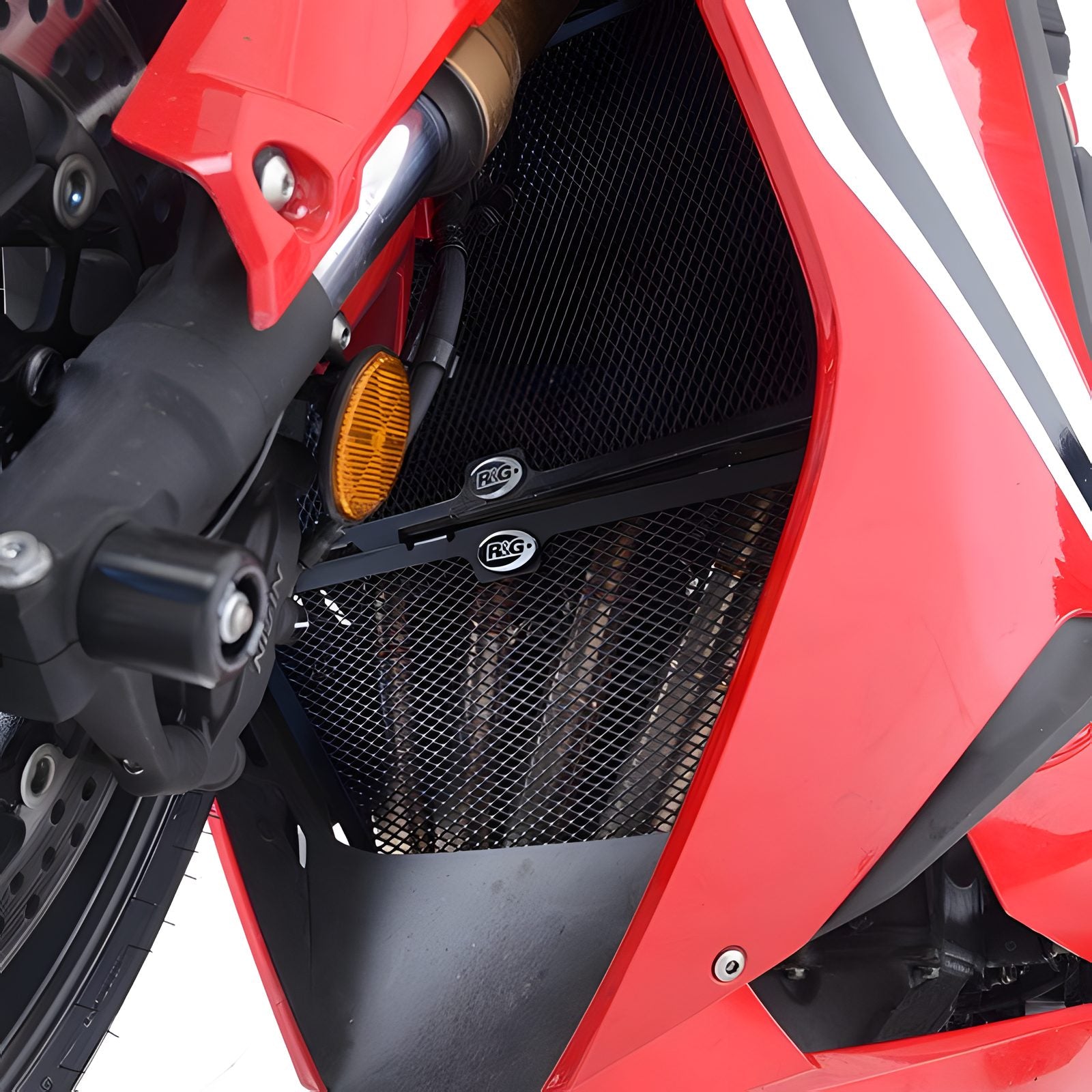 PROTEZIONE COLLETTORI SCARICO R&G PER HONDA CBR 650 R 2019 > 2023 NERO DG0033BK