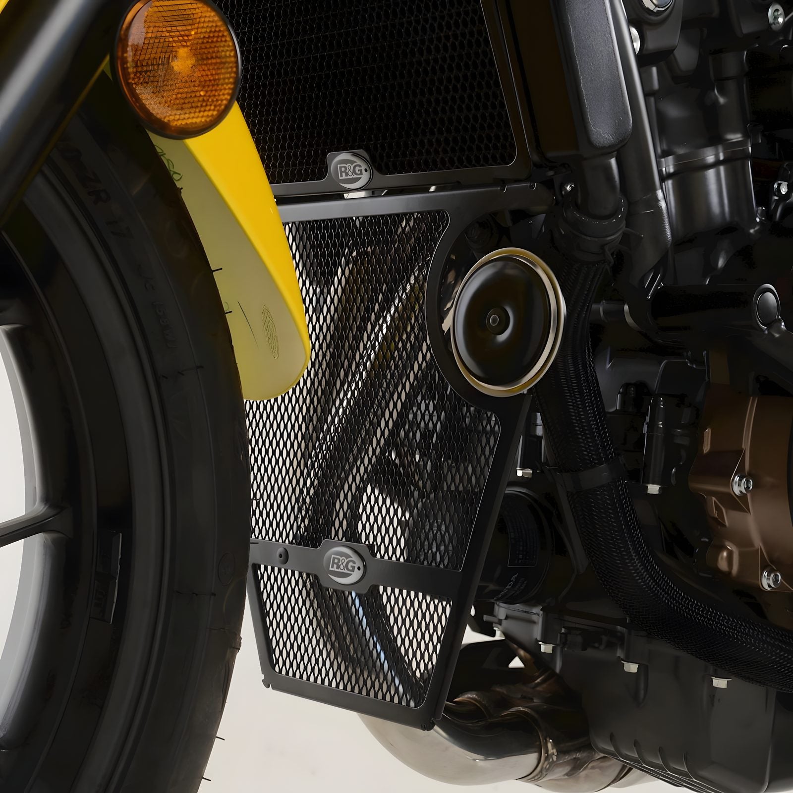 PROTEZIONE COLLETTORI SCARICO R&G PER HONDA CB 500F 2019 > 2023 NERO DG0037BK