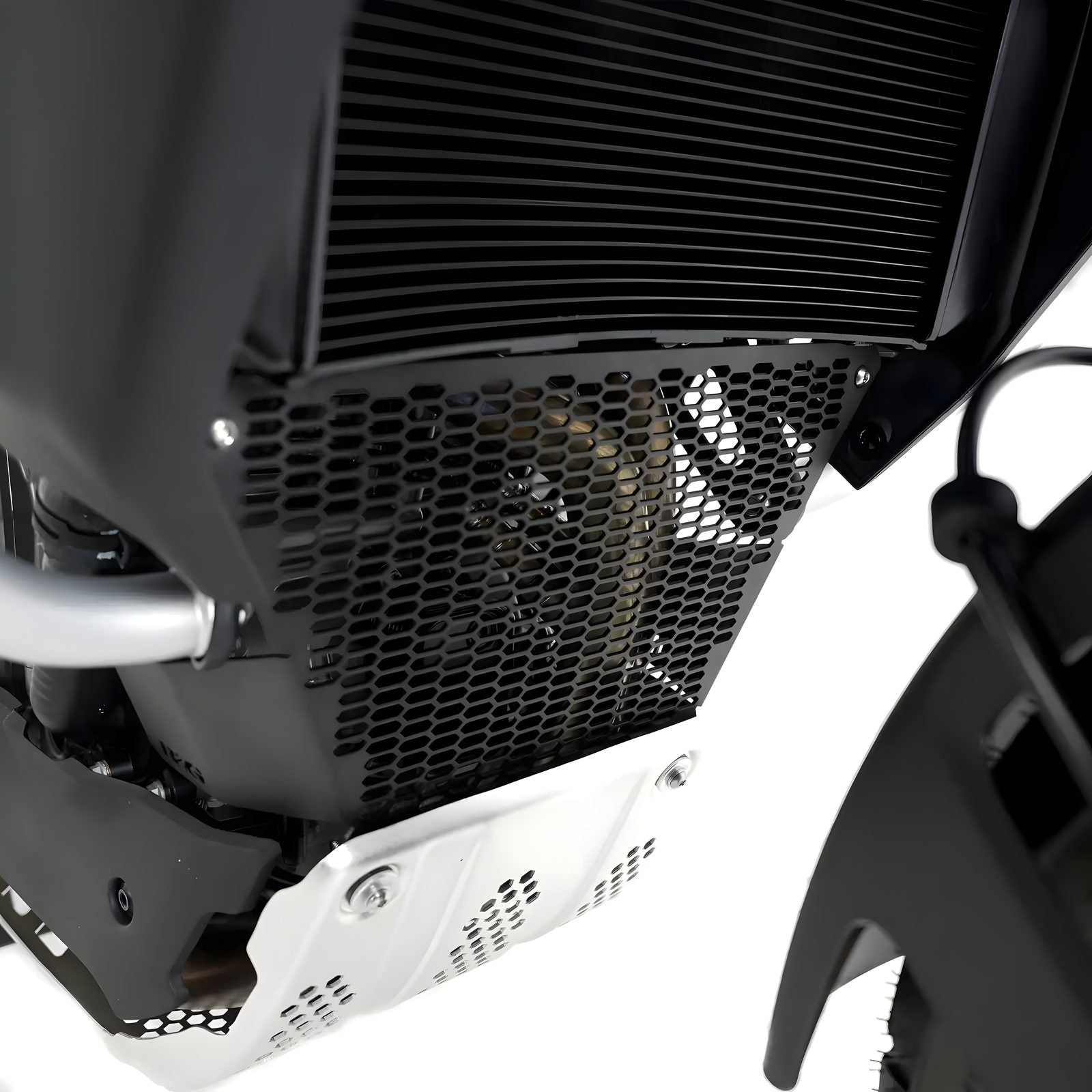 PROTEZIONE COLLETTORI SCARICO R&G PER CFMOTO 800 MT EXPLORE 2022 > 2024 NERO