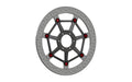 DISCO FRENO FLOTTANTE ACCOSSATO COMPATIBILE PER YAMAHA FZR 1000 EX UP 1990 > 1993 ANTERIORE ATTACCHI NERO SINGOLO DKS032N