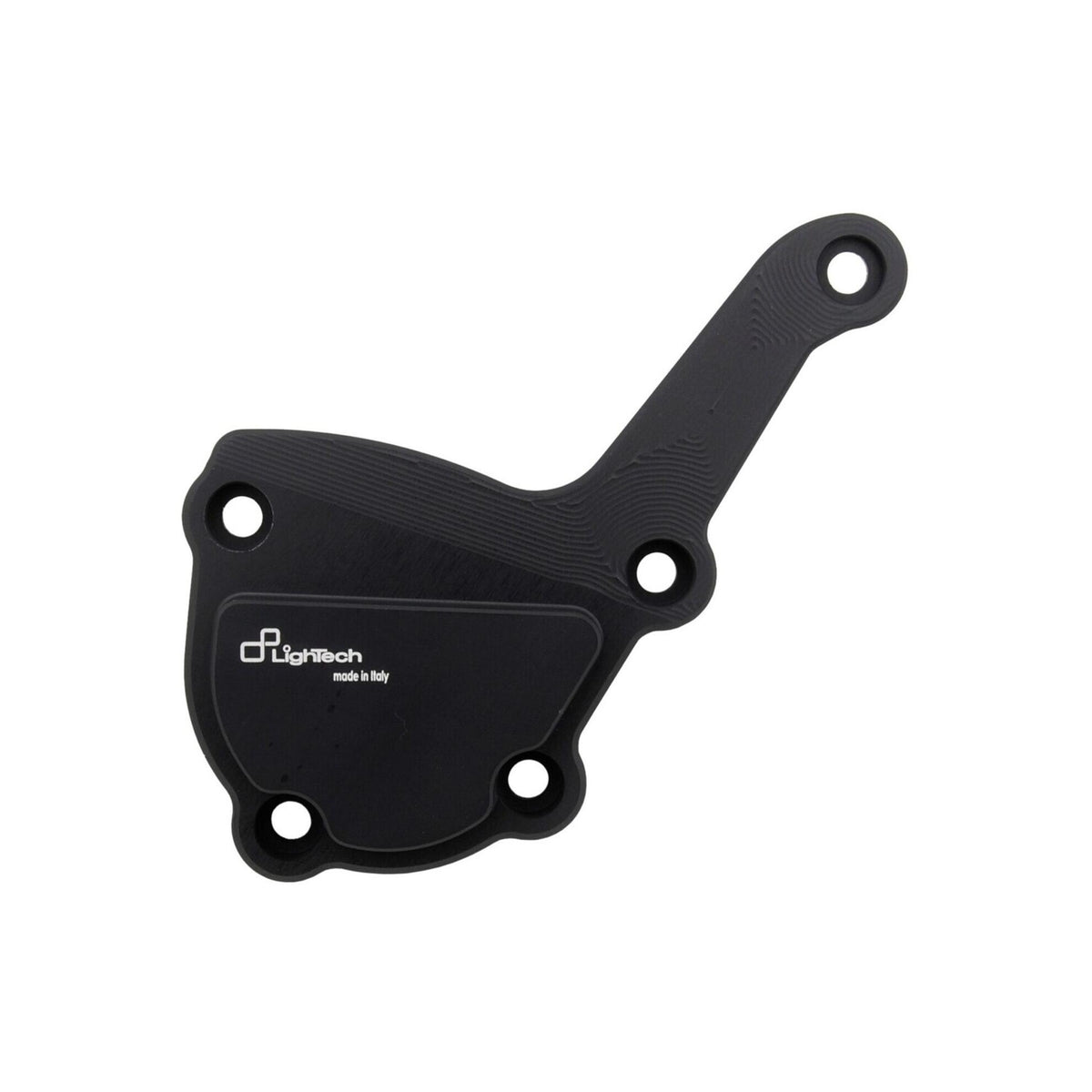 PROTEZIONE CARTER MOTORE IN ALLUMINIO PICK-UP LATO DESTRO LIGHTECH COMPATIBILE PER BMW S 1000 RR 2009 > 2018 NERO ECPBM003NER