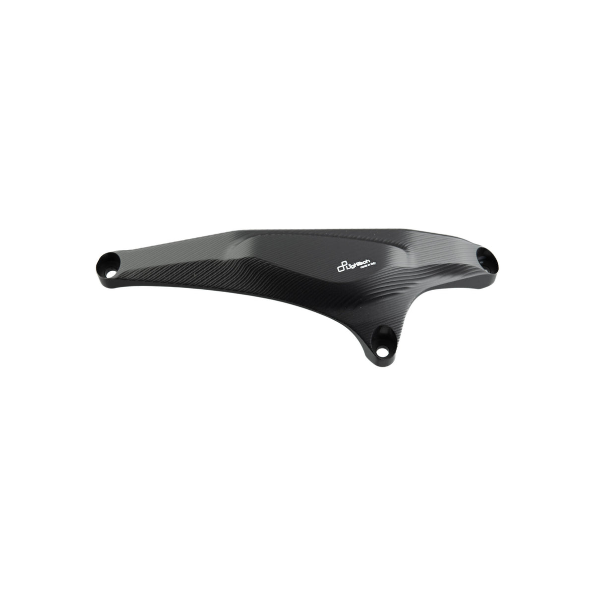 PROTEZIONE CARTER MOTORE IN ALLUMINIO ALTERNATORE LATO SINISTRO LIGHTECH COMPATIBILE PER DUCATI PANIGALE V2 2021 > 2024 NERO ECPDU008NER