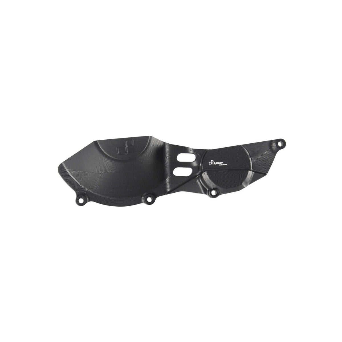 PROTEZIONE CARTER MOTORE IN ALLUMINIO FRIZIONE LATO DESTRO LIGHTECH COMPATIBILE PER HONDA CBR1000RR R SP 2020 > 2024 NERO ECPHO006NER