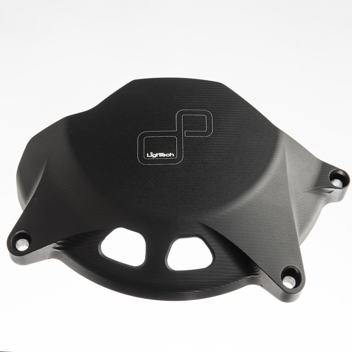 PROTEZIONE CARTER MOTORE IN ALLUMINIO FRIZIONE LATO DESTRO LIGHTECH COMPATIBILE PER TRIUMPH SPEED TRIPLE 1200 RR 2021 > 2025 NERO ECPTR006NER