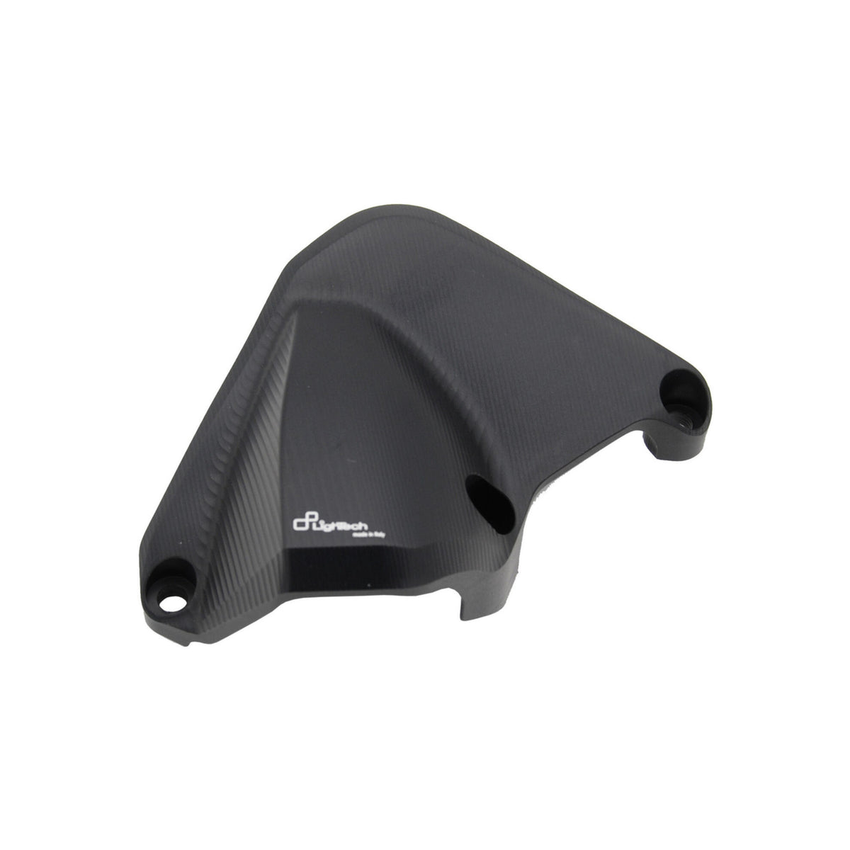 PROTEZIONE CARTER MOTORE IN ALLUMINIO FRIZIONE LATO DESTRO LIGHTECH COMPATIBILE PER YAMAHA R1M 2015 > 2025 NERO ECPYA005NER